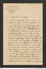 Nachlass Franz Steindachner, Brief von Chr. Lütken an Franz Steindachner (03.05.1875), Inv.Nr. 317.01, Seite 1